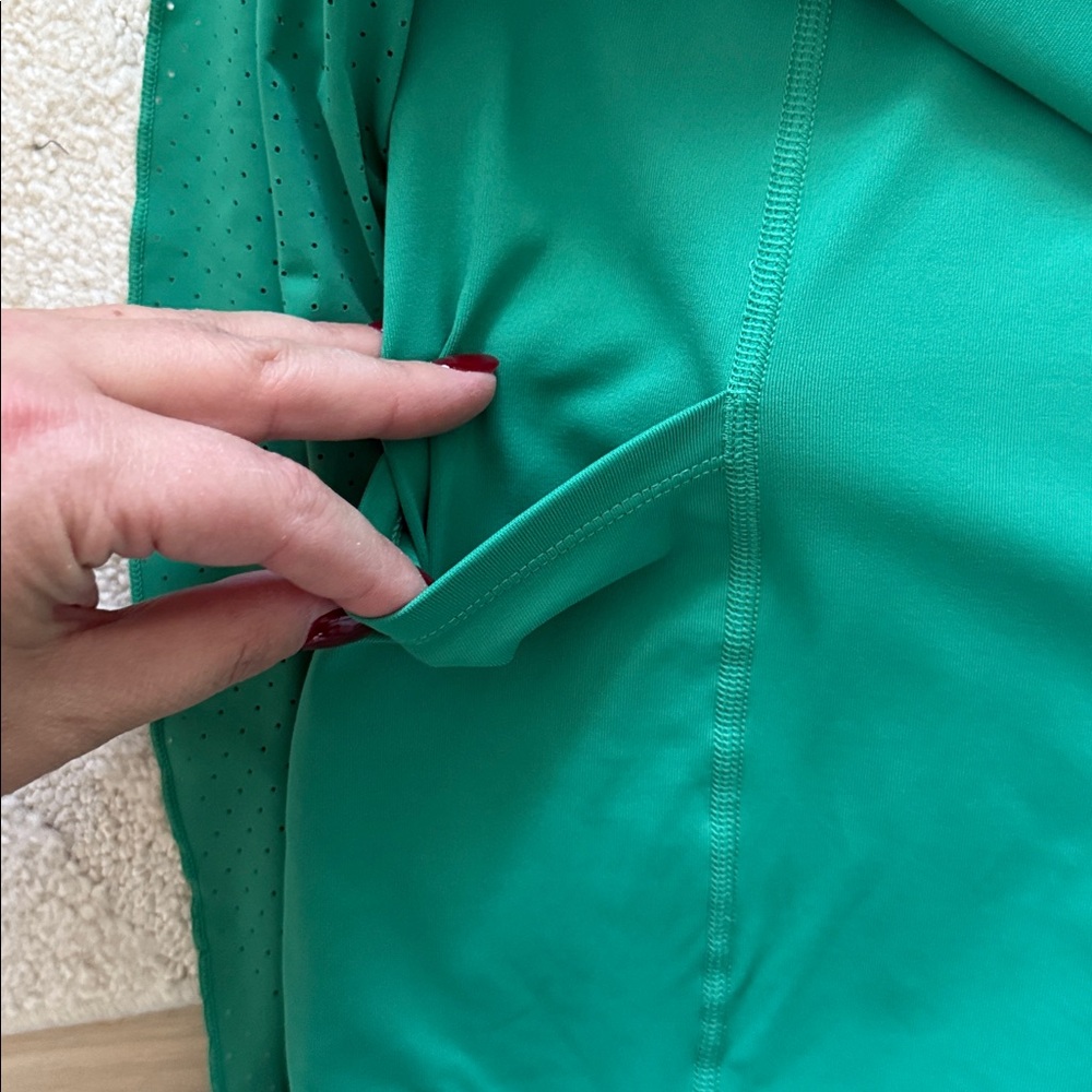 NWOT- All in Motion Green Workout Dress - Picture 8 of 13